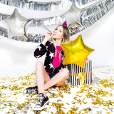 Partyhütchen Holografisch -hey-Party.de- Partyhütchen -#Variante_