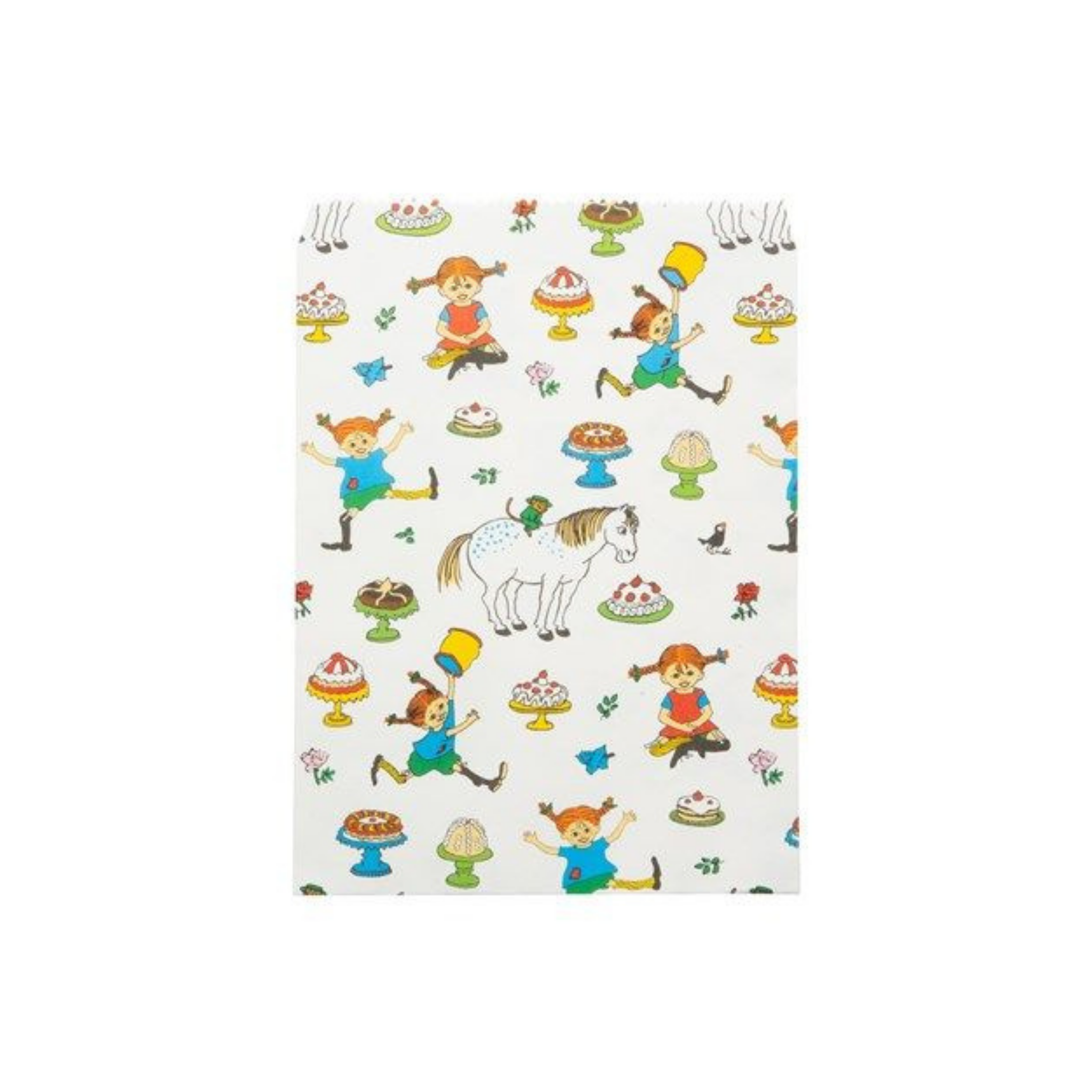 Partytüten Pippi Langstrumpf -hey-Party.de- Geschenktütchen -#Variante_