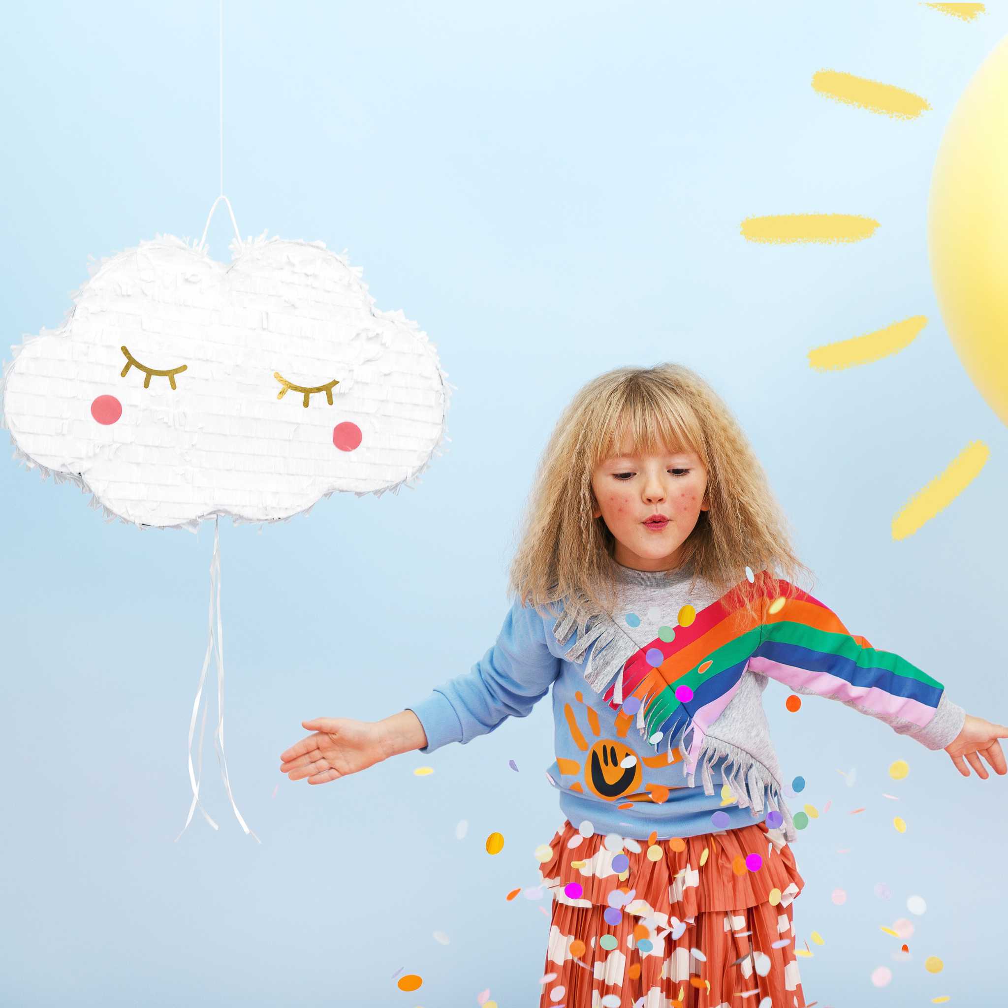 Piñata Wolke -hey-Party.de- Piñatas -#Variante_