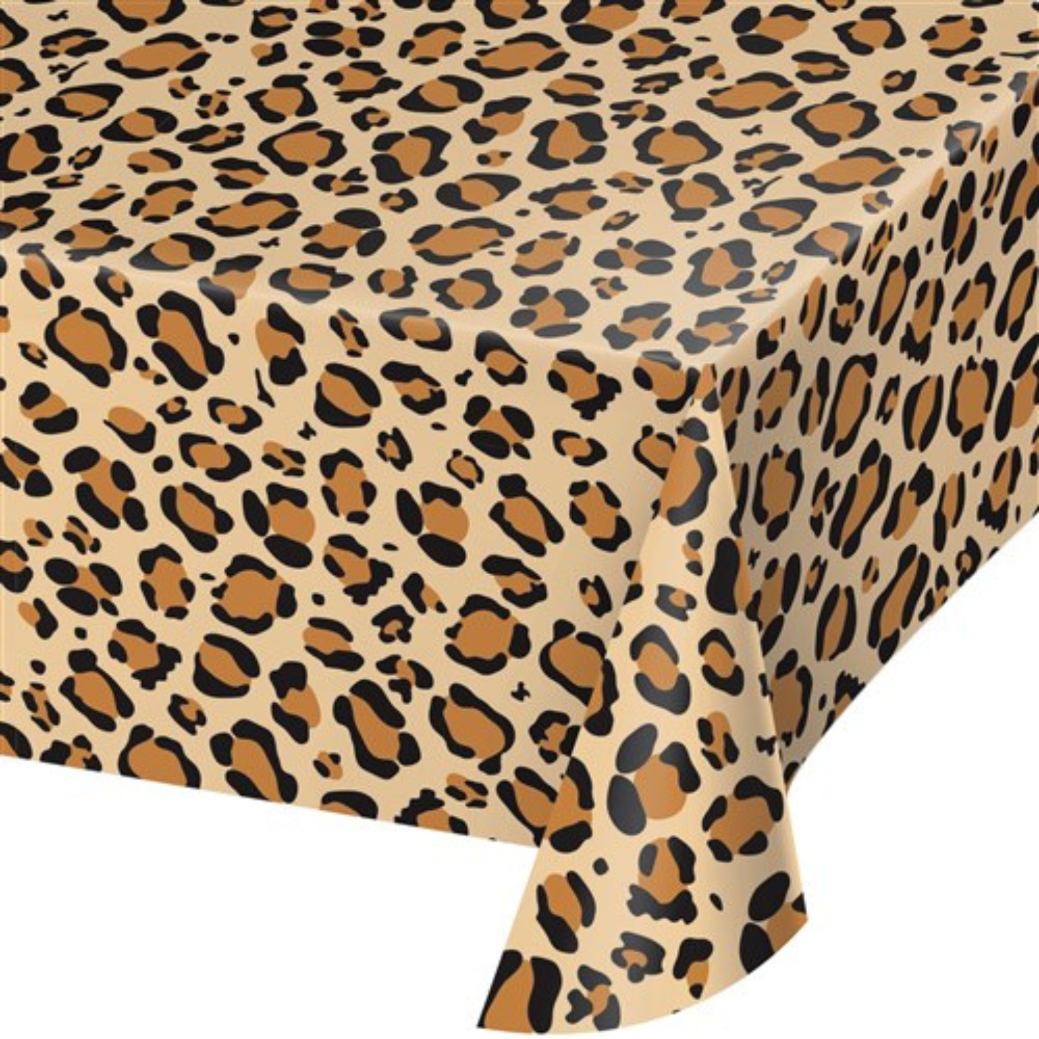 Plastik-Tischdecke Leoprint -hey-Party.de- Tischdecken -#Variante_