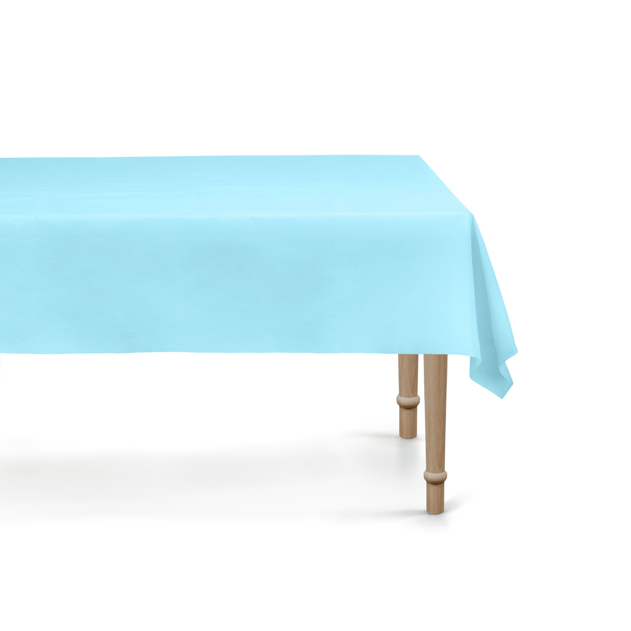 Plastik-Tischdecke Hellblau -hey-Party.de- Tischdecken -#Variante_