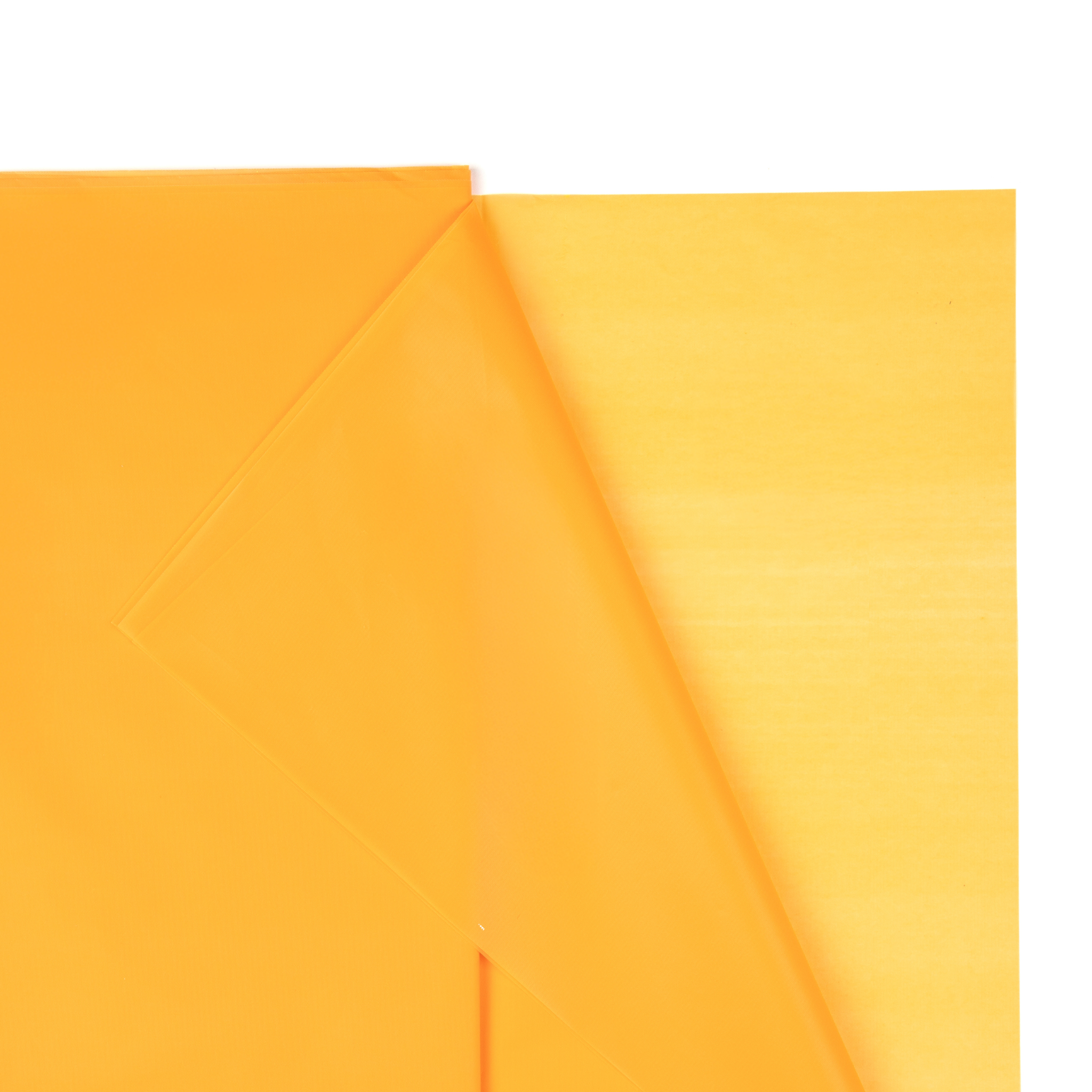 Plastik-Tischdecke Hellorange -hey-Party.de- Tischdecken -#Variante_