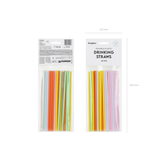 Plastikstrohhalme Bunt -hey-Party.de- Strohhalme -#Variante_