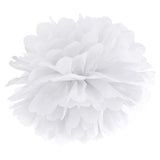 Pompon Weiß -hey-Party.de- Pompons -#Variante_ 35 cm