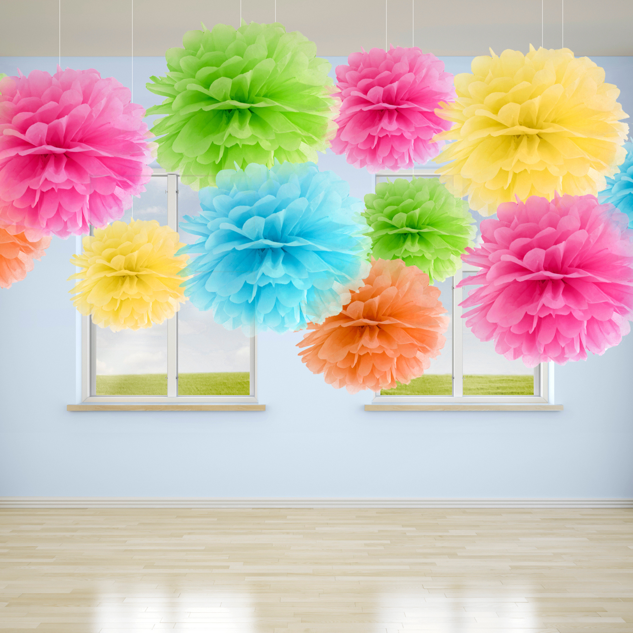 Pompon Pink -hey-Party.de- Pompons -#Variante_