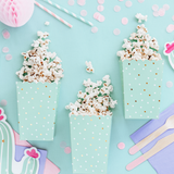 Popcornboxen Mint -hey-Party.de- Snackboxen -#Variante_