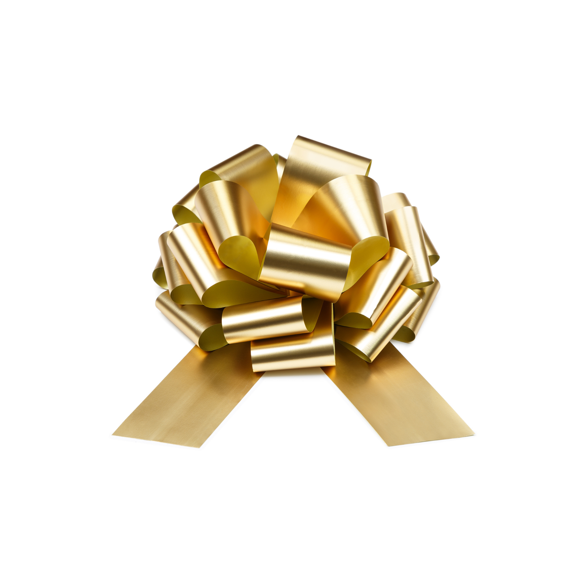 DIY-Dekoschleife Gold XL Pull-Bow -hey-Party.de- Schleifen -#Variante_