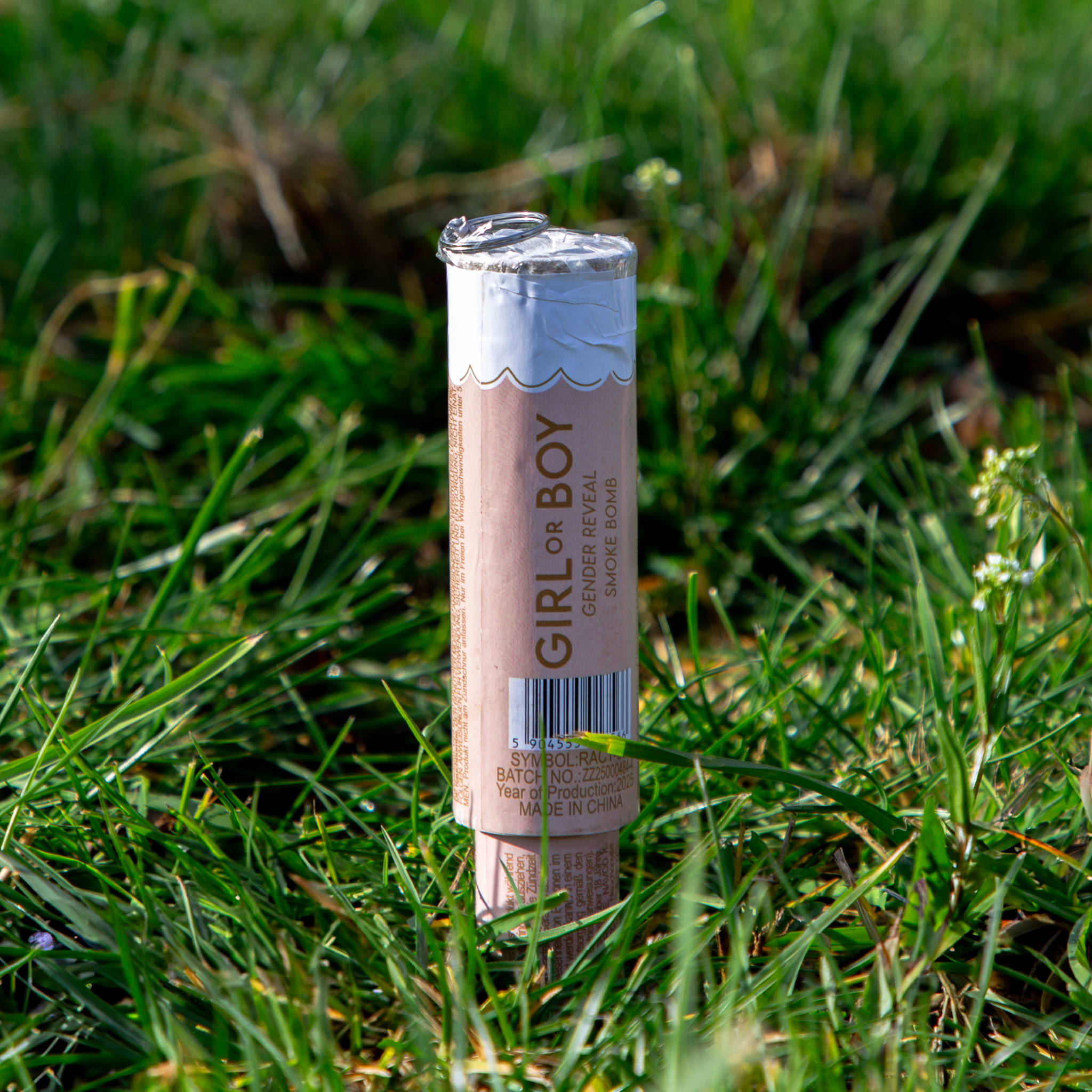 Rauchbombe "It's a girl" Rosa 5er-Set -hey-Party.de- Konfettikanonen -#Variante_