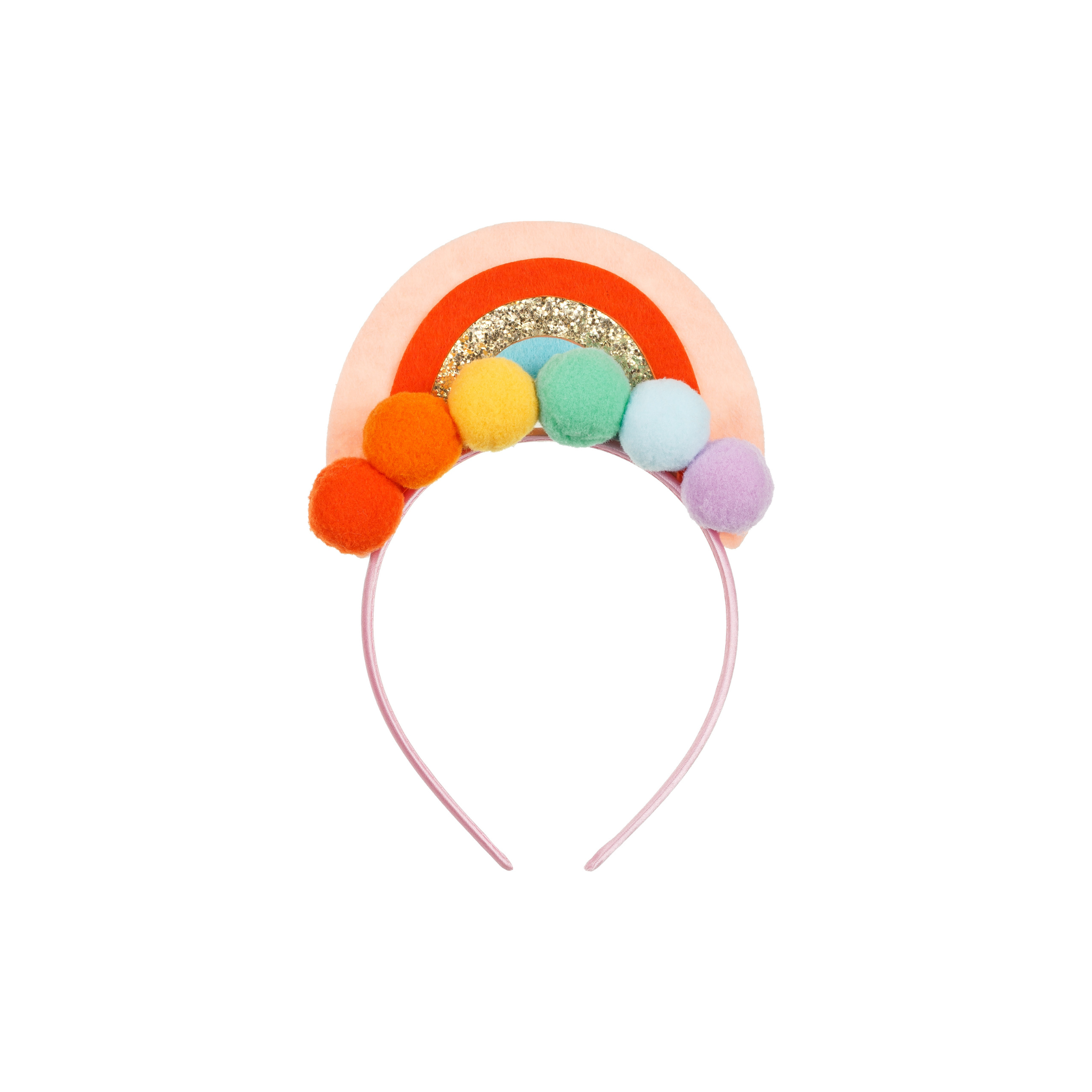 Regenbogen-Haarreif Bunt -hey-Party.de- Haarreif -#Variante_