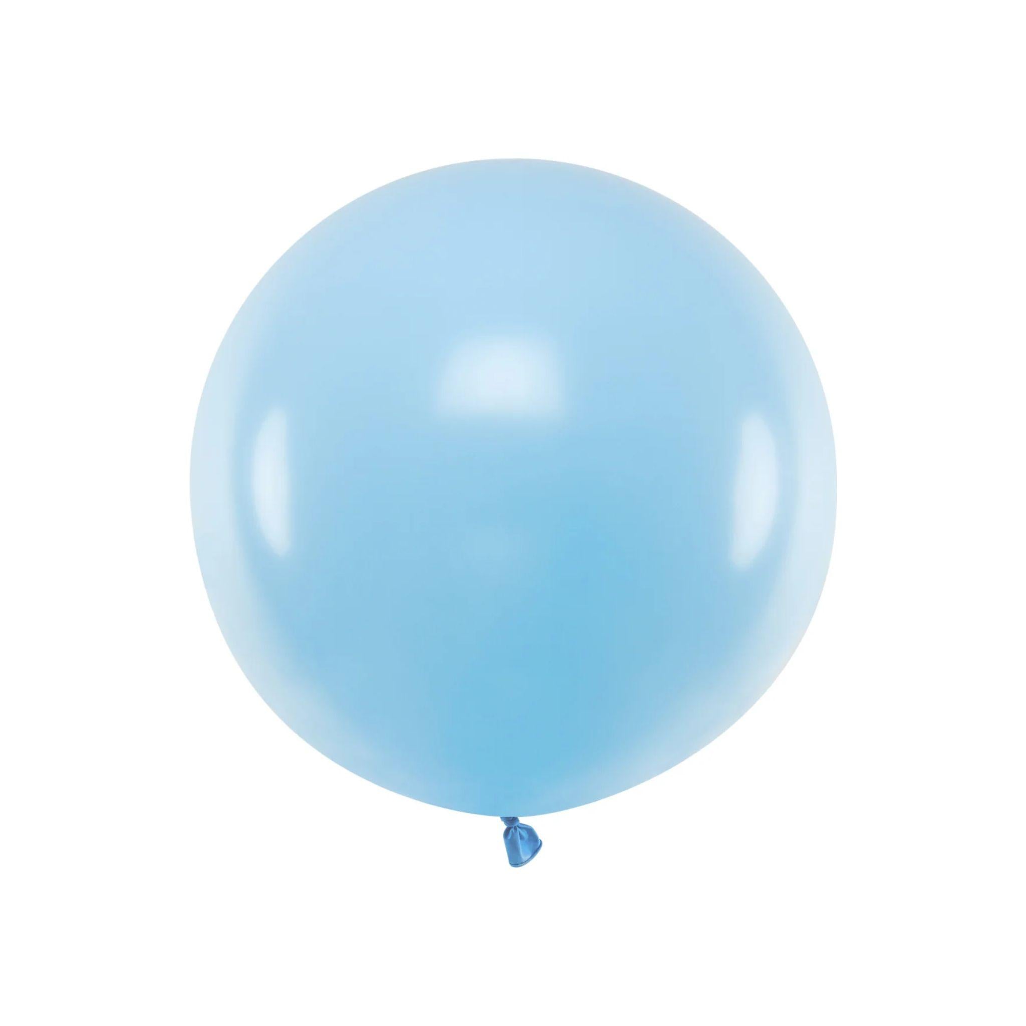 Riesenballon 60 cm Hellblau