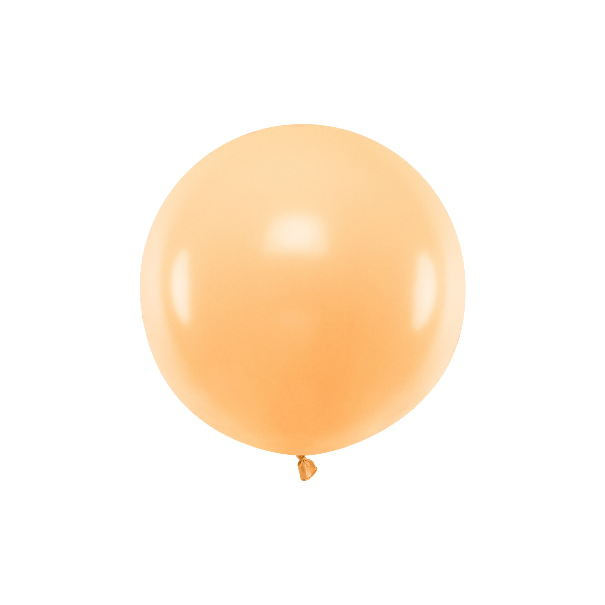 Riesenballon 60 cm Heller Pfirsich -hey-Party.de- Latexballons -#Variante_