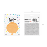 Riesenballon 60 cm Heller Pfirsich -hey-Party.de- Latexballons -#Variante_