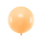 Riesenballon 60 cm Pfirsichfarben