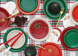 Servietten Weihnachtsmann, Rot