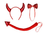 Teufelskostüm Rot, Einheitsgröße