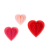 Seidenpapier-Dekoration Herzen