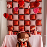 Seidenpapier-Dekoration Herzen