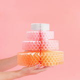Seidenpapier-Dekoration Torte -hey-Party.de- Pompons -#Variante_