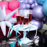 Sektgläser Plastik Transparent -hey-Party.de- Trinkbecher -#Variante_