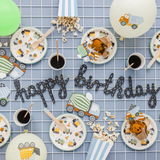 Servietten Baustelle Betonmischer -hey-Party.de- Servietten -#Variante_