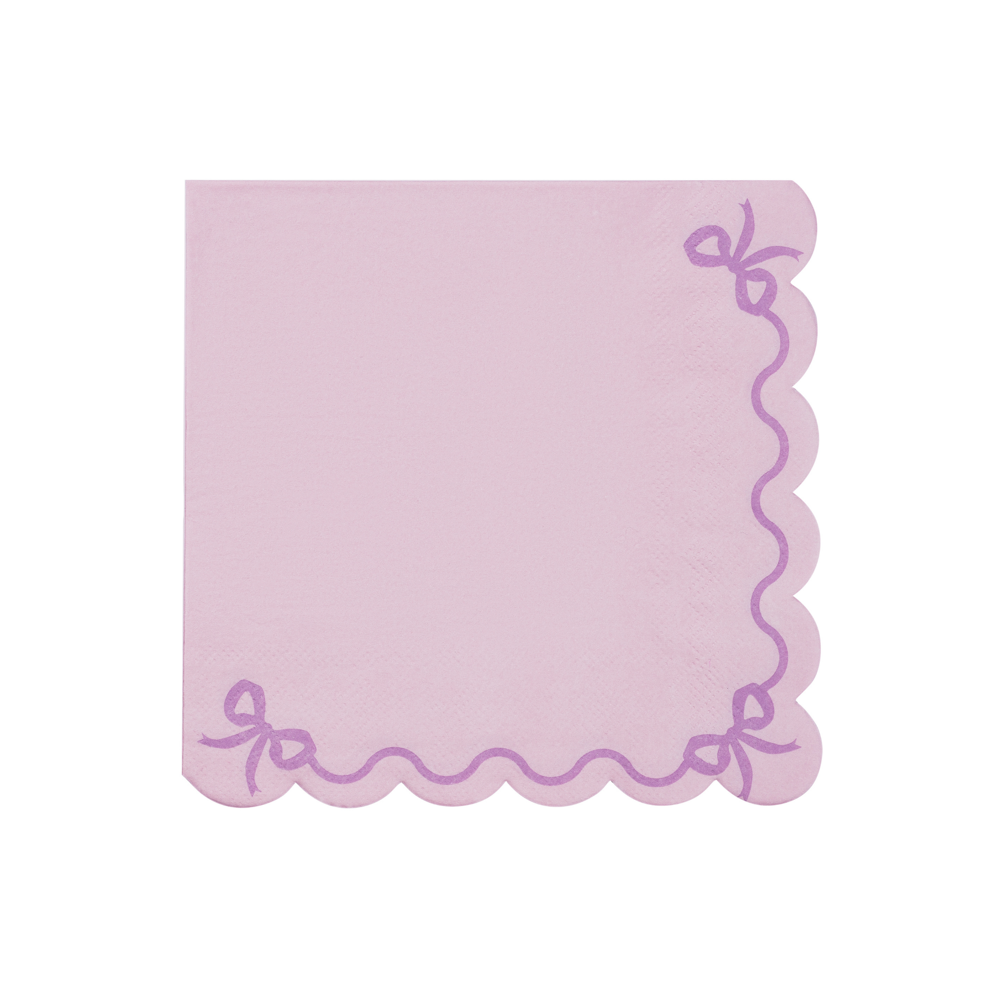 Servietten „Schleifen“ Lila -hey-Party.de- Servietten -#Variante_
