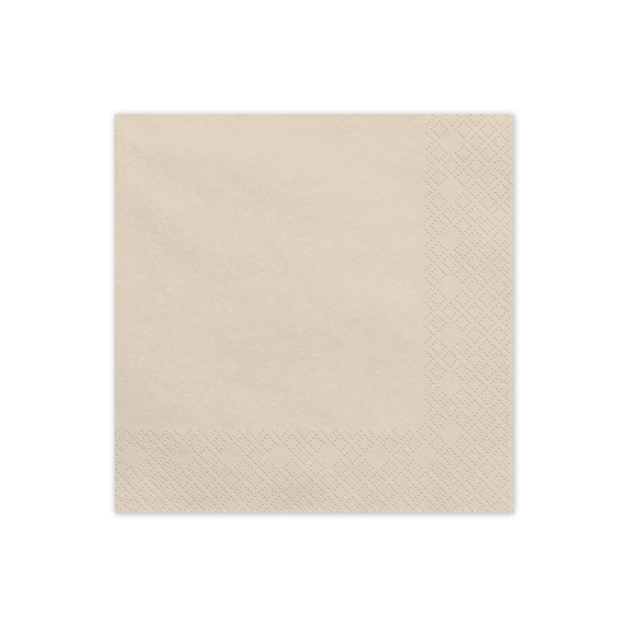 Servietten Beige, ca. 33 x 33 cm