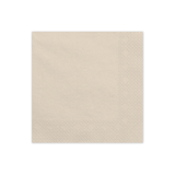 Servietten Beige, ca. 33 x 33 cm