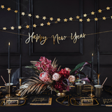 Servietten "Happy New Year" Schwarz -hey-Party.de- Servietten -#Variante_