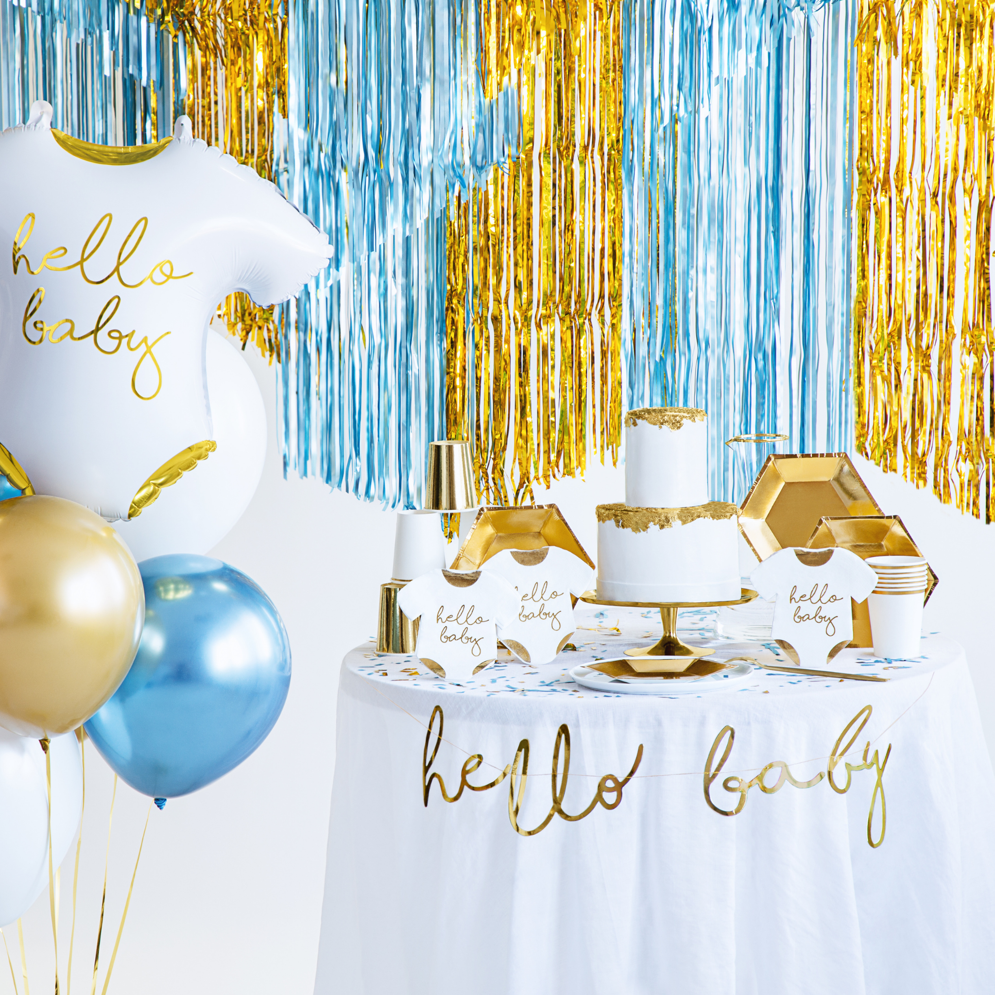 Servietten "Hello baby" -hey-Party.de- Servietten -#Variante_
