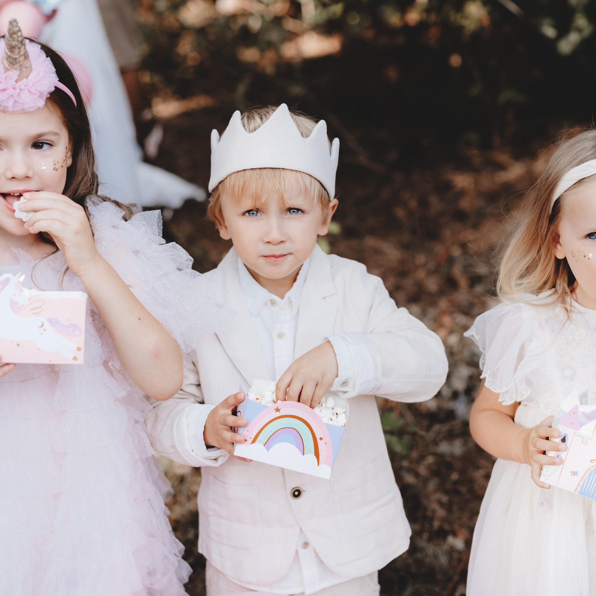 Snackboxen Schloss und Einhörner -hey-Party.de- Snackboxen -#Variante_