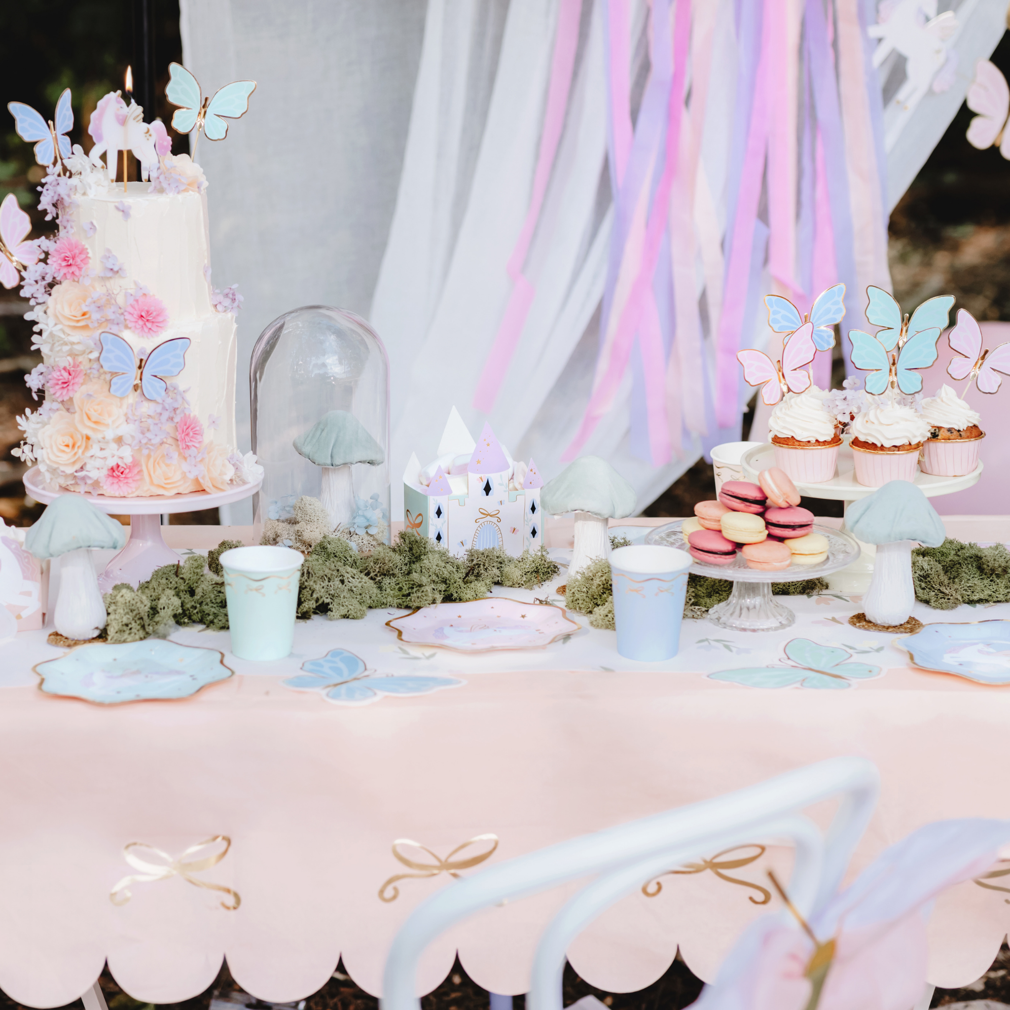 Snackboxen Schloss und Einhörner -hey-Party.de- Snackboxen -#Variante_