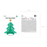 Stehender Folienballon Weihnachtsbaum -hey-Party.de- Folienballons -#Variante_