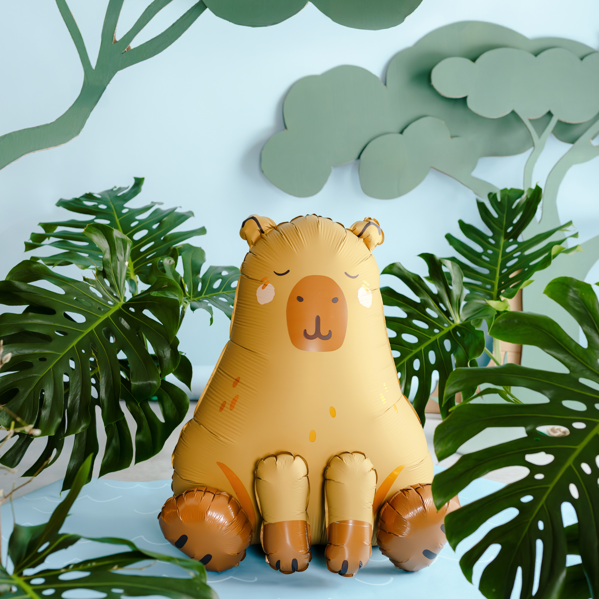 Stehender Folienballon Capybara -hey-Party.de- Folienballons -#Variante_