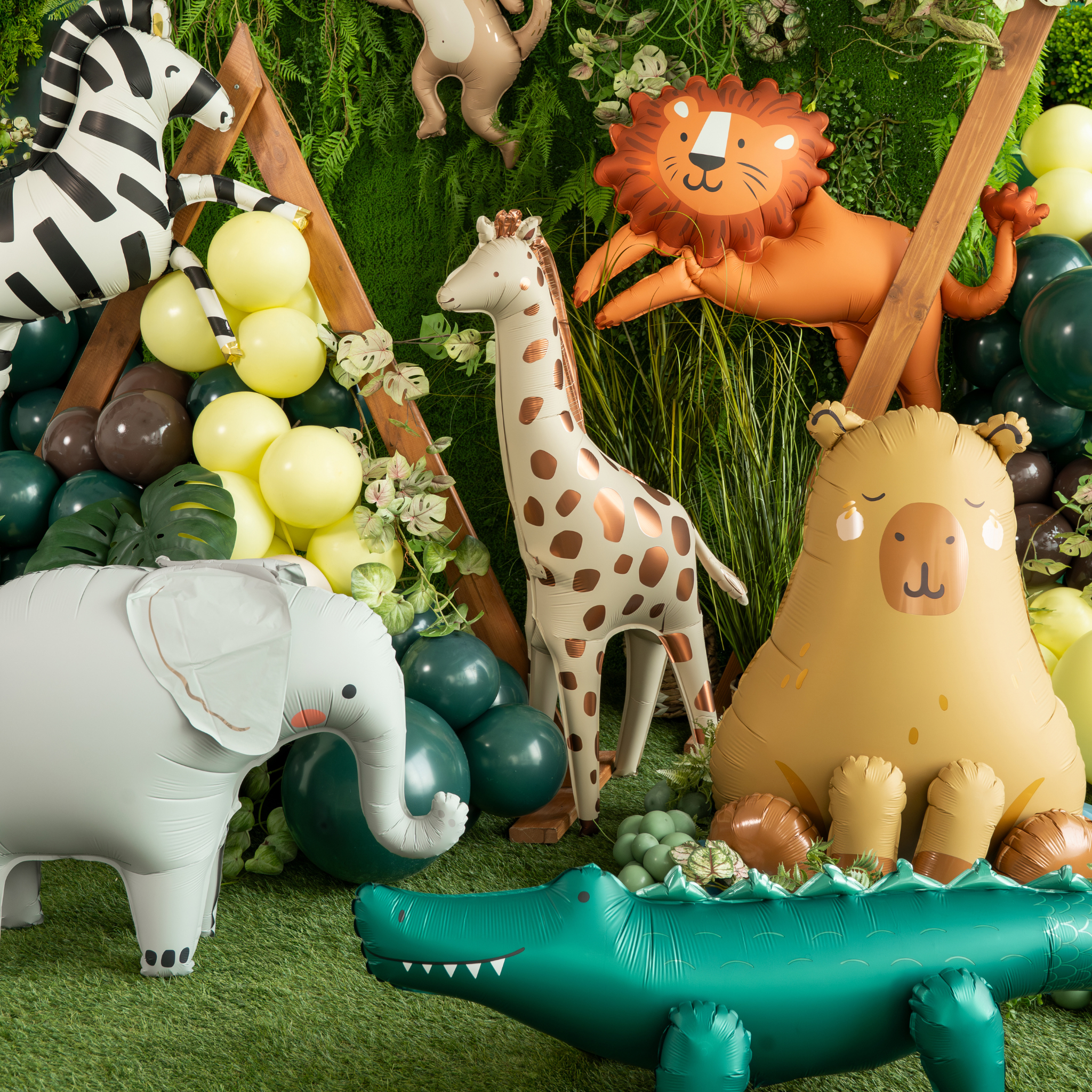 Stehender Folienballon Capybara -hey-Party.de- Folienballons -#Variante_