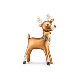 Stehender Folienballon Rentier Hellbraun -hey-Party.de- Folienballons -#Variante_