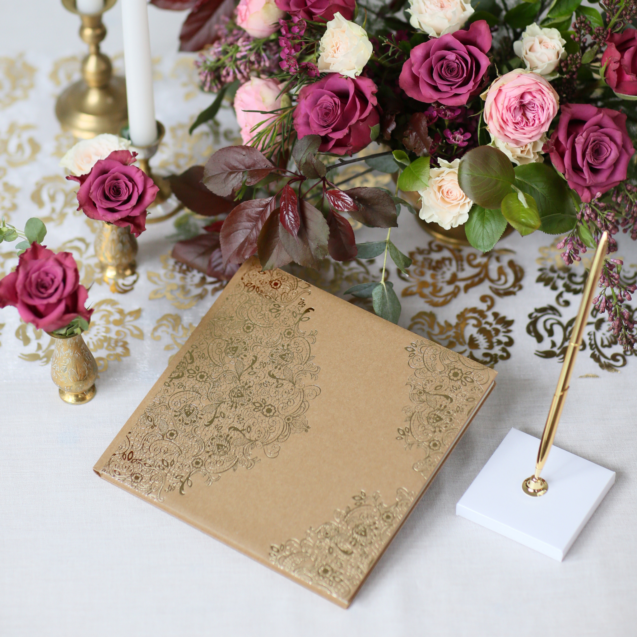 Stift mit Ständer Gold -hey-Party.de- Accessoires zum Feiern -#Variante_
