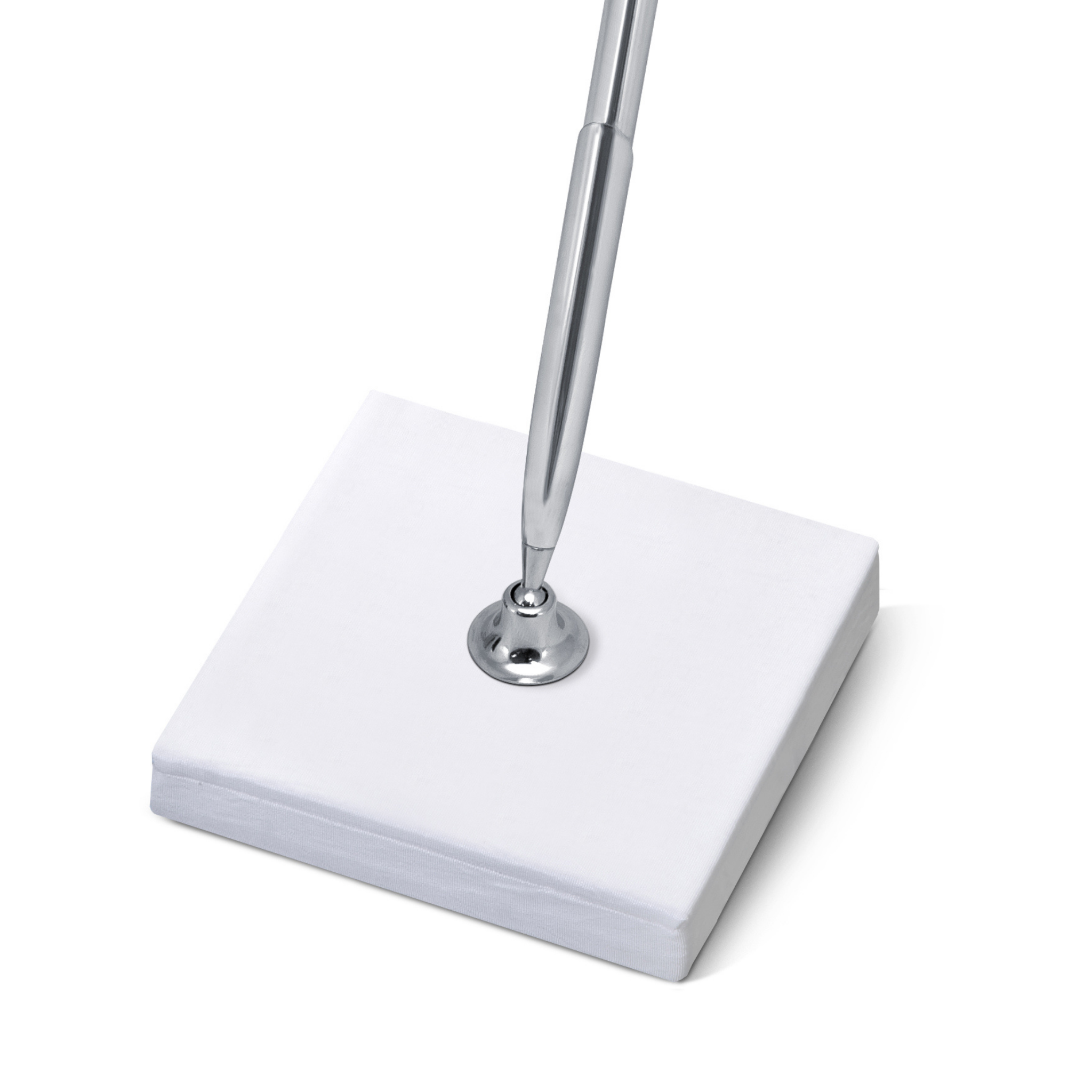 Stift mit Ständer Silber -hey-Party.de- Accessoires zum Feiern -#Variante_