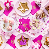 Strohhalme Pink & Weiß gestreift -hey-Party.de- Strohhalme -#Variante_