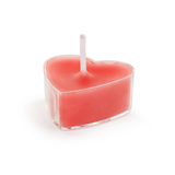 Teelichter Herzform Rot