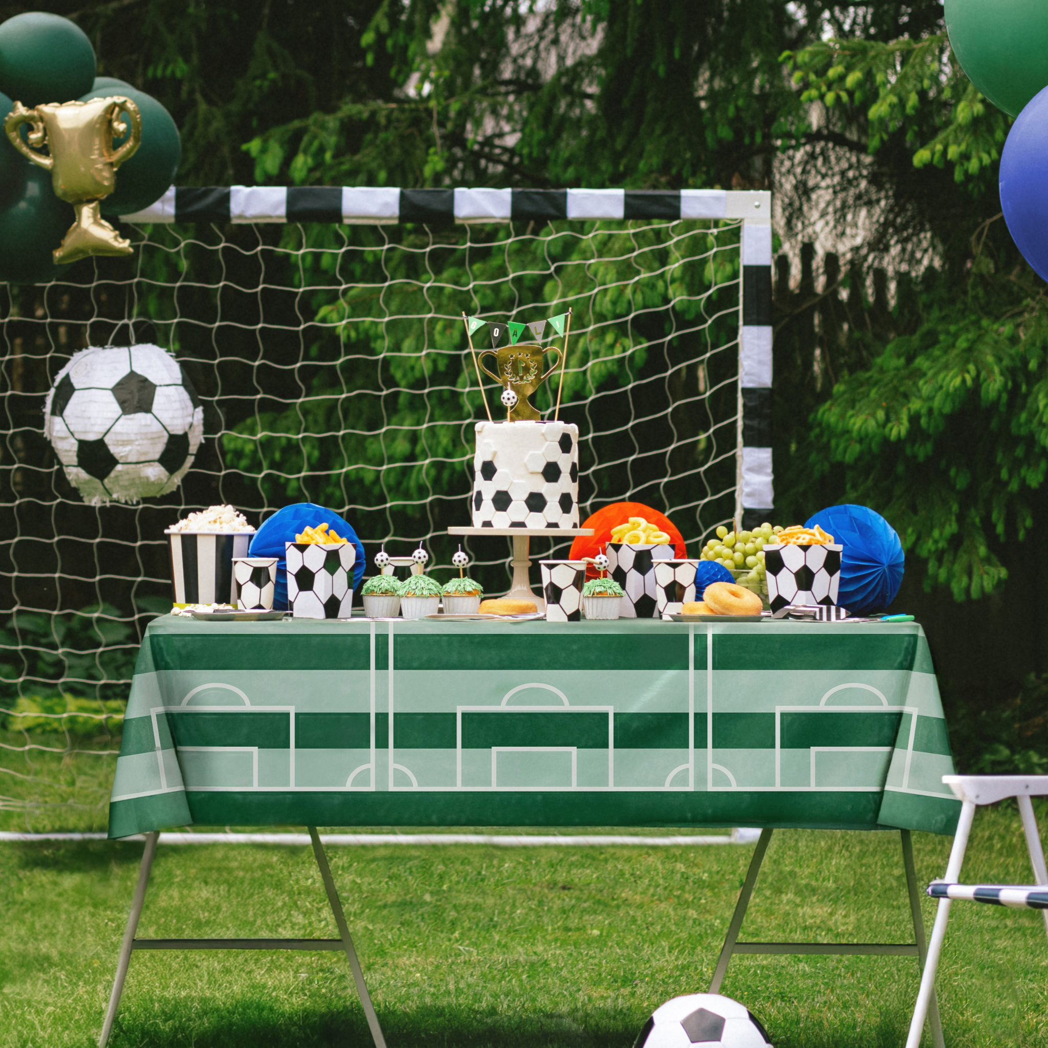Tischdecke Fussballfeld -hey-Party.de- Tischdecken -#Variante_