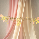 Tischläufer Chiffon Creme -hey-Party.de- Tischläufer -#Variante_