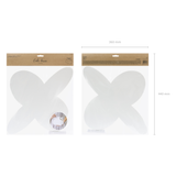 Torten-Schachteln Schleife Weiß -hey-Party.de- Schachteln -#Variante_