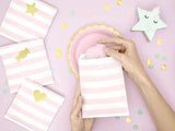 Tütchen gestreift rosa -hey-Party.de- Geschenktütchen -#Variante_