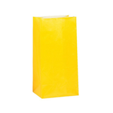Tütchen einfarbig Gelb -hey-Party.de- Geschenktütchen -#Variante_