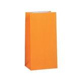 Tütchen einfarbig Orange -hey-Party.de- Geschenktütchen -#Variante_