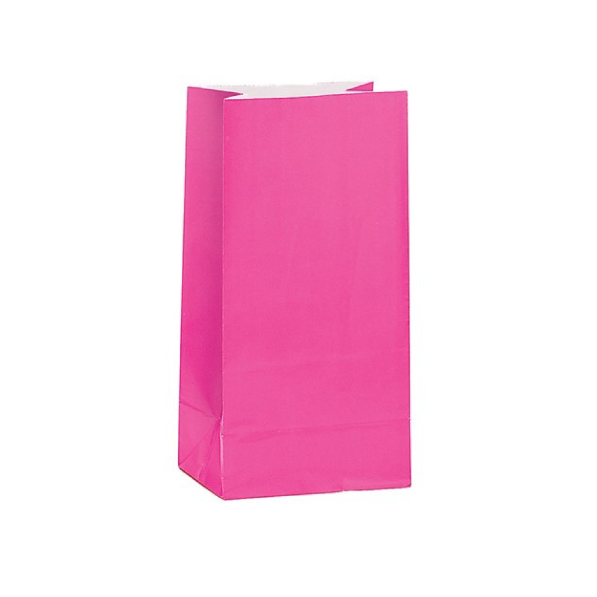 Tütchen einfarbig Pink -hey-Party.de- Geschenktütchen -#Variante_