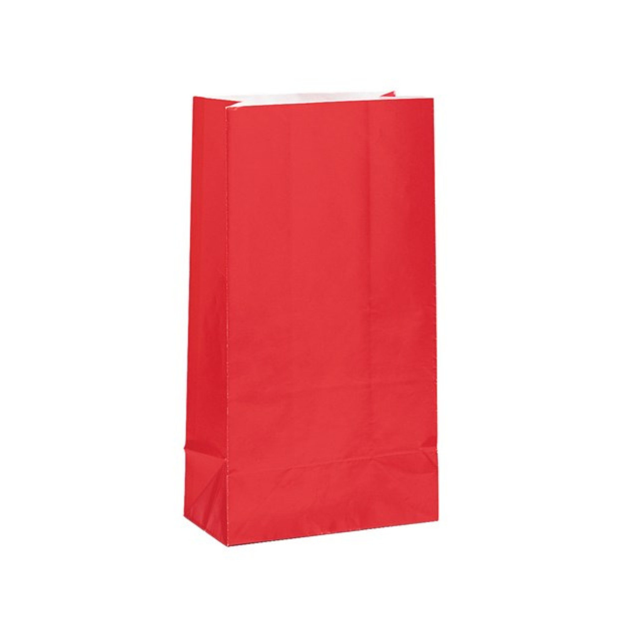 Tütchen einfarbig Rot -hey-Party.de- Geschenktütchen -#Variante_