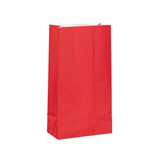 Tütchen einfarbig Rot -hey-Party.de- Geschenktütchen -#Variante_