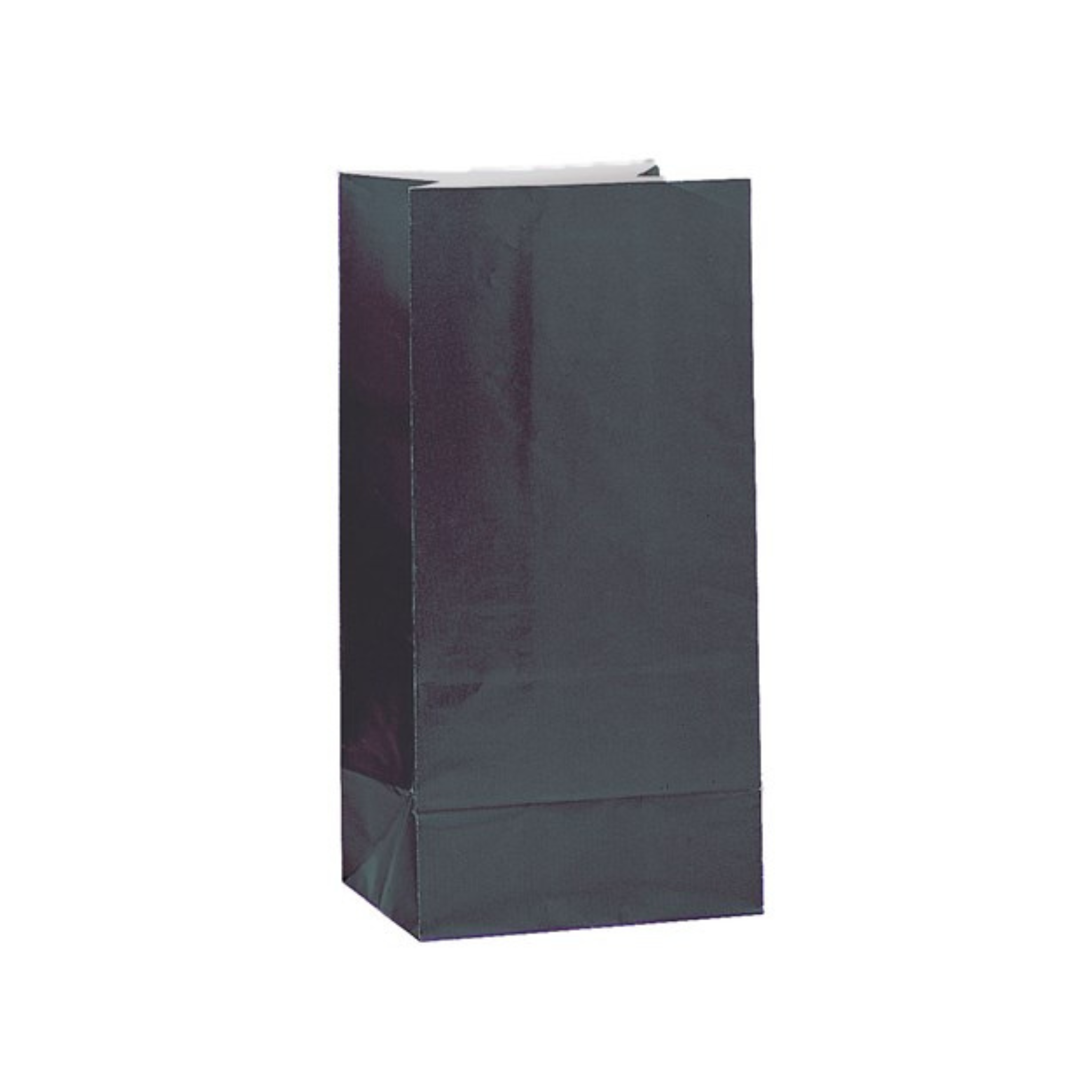 Tütchen einfarbig Schwarz -hey-Party.de- Geschenktütchen -#Variante_