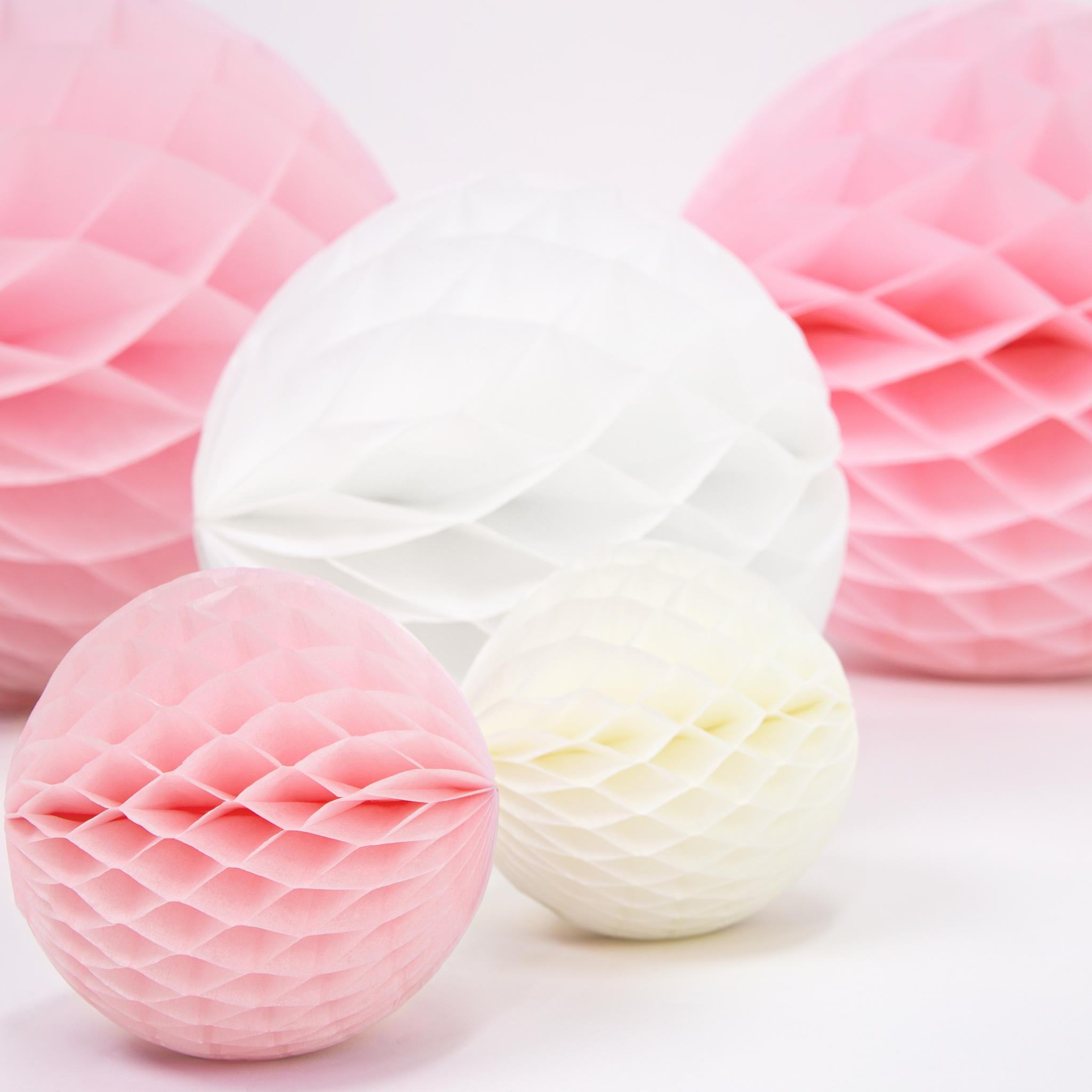 Wabenball Beige -hey-Party.de- Wabenbälle -#Variante_